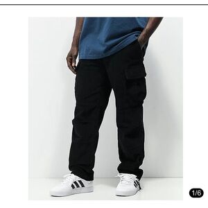 Empyre Corduroy Black Jeans. Size 28